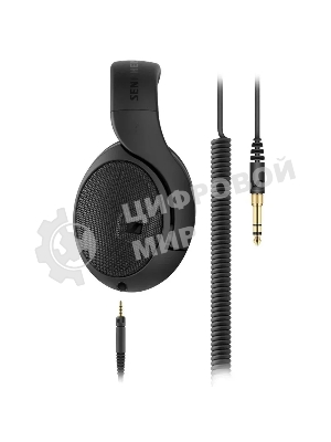 Проводные наушники Sennheiser HD 400 PRO черный, полноразмерные, Jack 3.5/6.3 мм