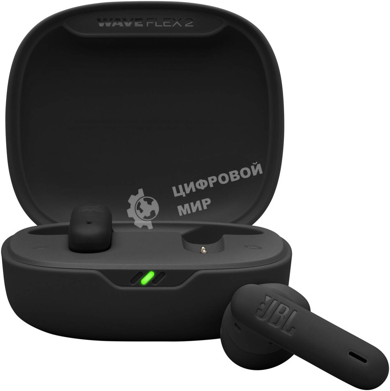 Наушники TWS JBL Wave Flex 2 черный, вкладыши, Bluetooth