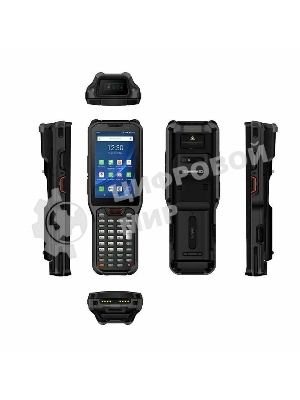 Терминал сбора данных Urovo RT40 (RT40-SS5S10E4011SQ) 2D Imager Standard Range Zebra SE4750 SR, 4/64 ГБ, Android 10, Wi-Fi, Bluetooth, USB Type-C, NFC, GPS, 4G (LTE), GSM, 4 