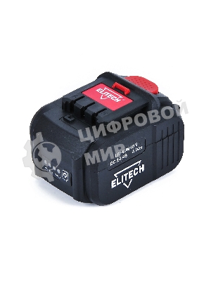 Аккумулятор Elitech 1820.06750014.4В 4.0А·ч Li-ion для ДА 14СЛК слайдер
