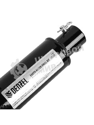 Шнек для грунта Denzel ER-250, диаметр 250 мм, длина 800 мм, соединение 20 мм, съемный нож