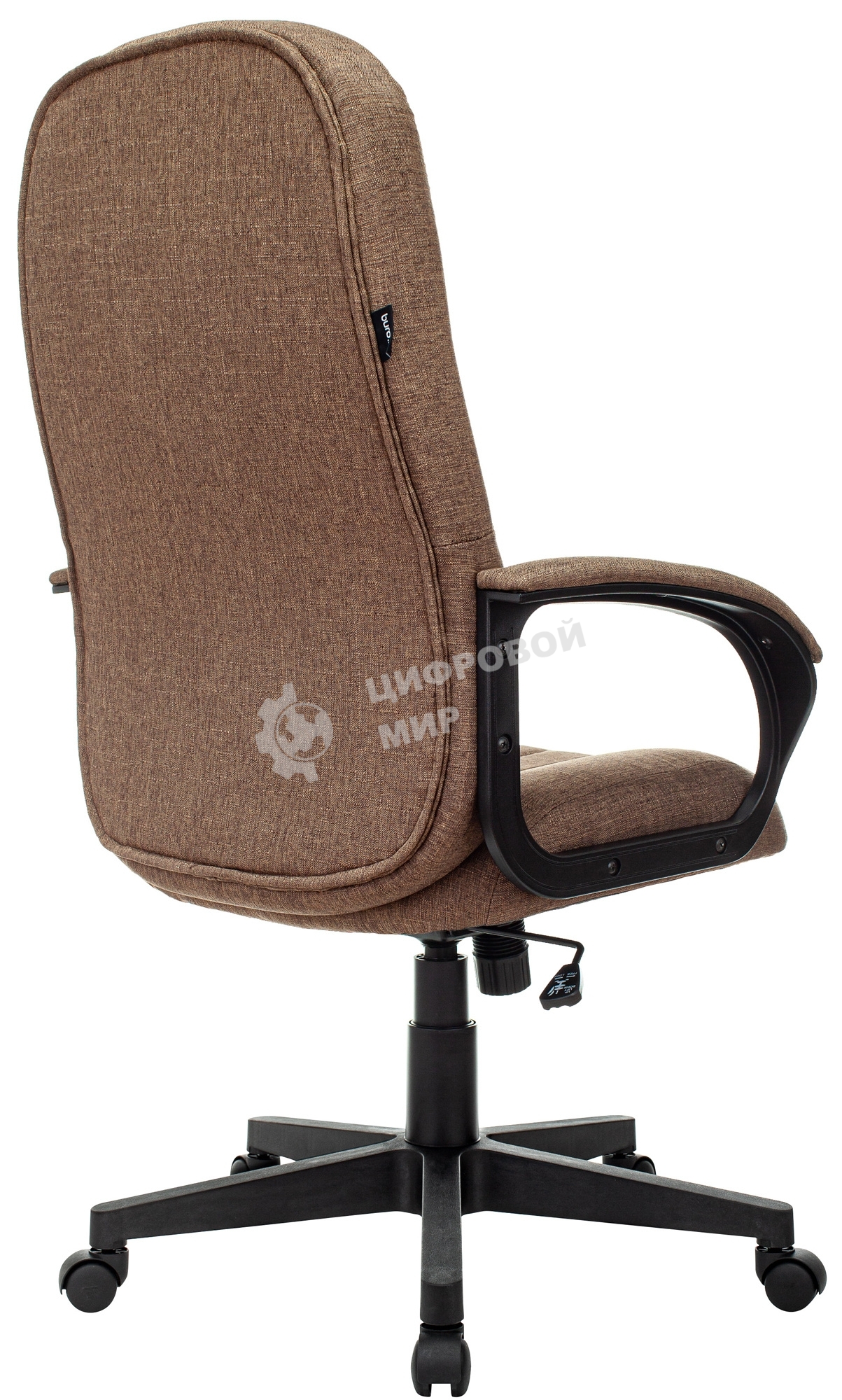 Кресло руководителя Бюрократ T-898AXSN коричневый 38-414, крестовина пластик