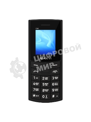 Мобильный телефон Maxvi C40 черный