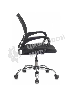 Кресло Бюрократ CH-695NLTSL черный, сетка/ткань, 120 кг, механизм качания