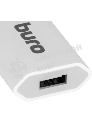 Сетевое зарядное устройство Buro TJ-164w 1A универсальное белый