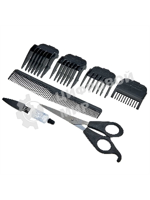 Машинка для стрижки волос ЯРОМИР ЯР-702 черный с красным