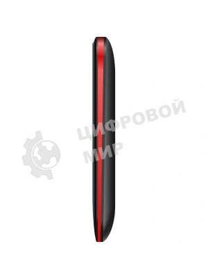 Мобильный телефон teXet TM-B322 черный-красный