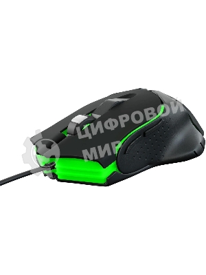 Мышь проводная GMNG 703GM черный, 3200 dpi, USB, кнопки - 6