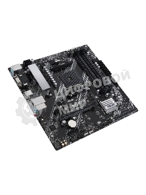 Материнская плата ASUS PRIME A520M-A II/CSM, AM4, AMD A520, 4xDDR4, 4xSATA, 1xM.2, 1xPCIe 3.0 x16, 2xPCIe x1, DisplayPort, HDMI, D-Sub, 1x 1Gb LAN, 6xUSB, 3x3.5 мм, 7.1, microATX