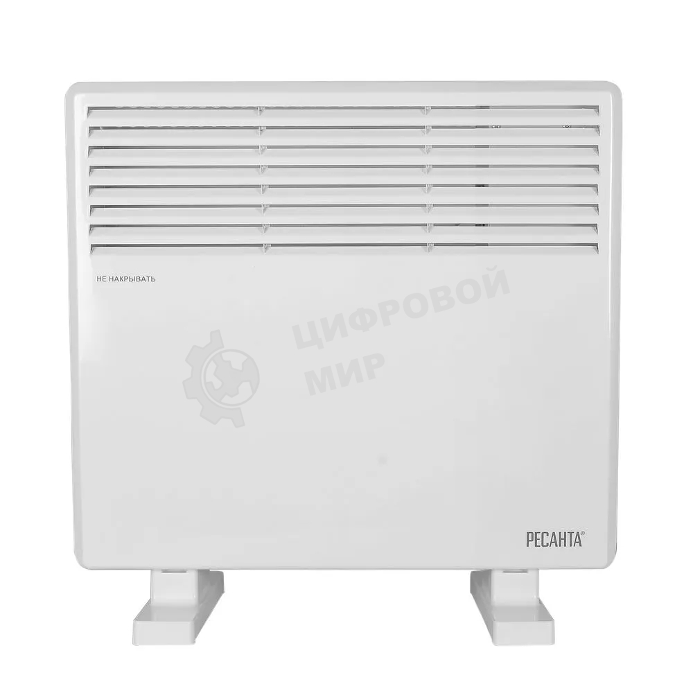 Конвектор электрический Ресанта ОК-1000СН белый, 1000 Вт, 10 м2, термостат