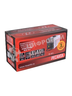 Сварочный аппарат инверторный полуавтоматический Ресанта САИПА-200 65/9