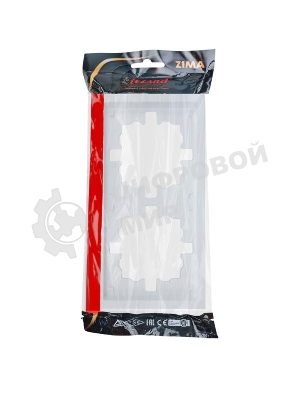 Рамка 2-мест. горизонт. ZIMA белый LEZARD 704-0200-147