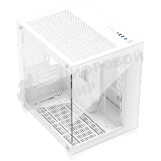 Компьютерный корпус 1STPLAYER MEGAVIEW MV5-T White, mATX