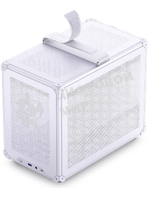 Компьютерный корпус без блока питания JONSBO C6 MAX Handle, Mini-Tower, TG, no fan, 1xUSB-A 3.0 + 1xUSB-C 3.1, mATX, mITX белый