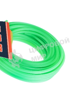 Леска PATRIOT D 3,0 мм L 12 м (звезда, зеленая) 300-12-3, картонный подвес