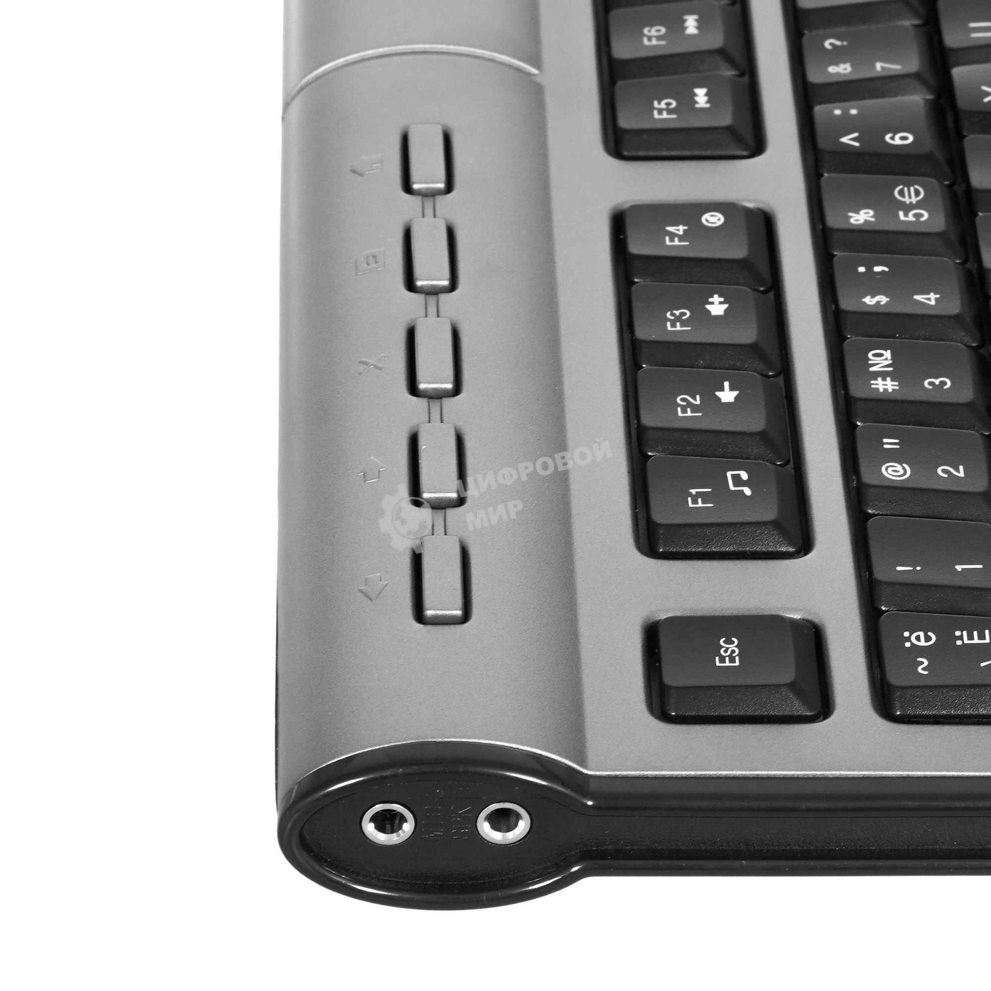 Клавиатура проводная A4Tech KLS-7MUU USB серебристый/черный