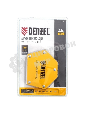 Фиксатор магнитный Denzel для сварочных работ усилие 50 LB, 30х45х60х75х90х135 град.