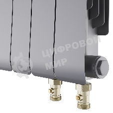 Радиатор Royal Thermo Infinity 500 Silver Satin VR80 - 6 секц.