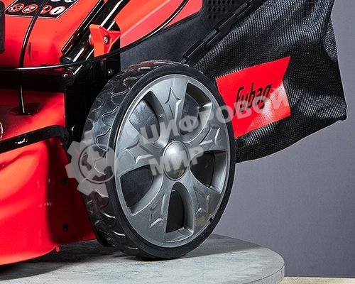 Газонокосилка бензиновая FUBAG FPL 46 SM ES (мощность 2,5, двигатель 4 тактный самоходна, ширина скаш 53 см, высота скаш мм 32/36/43/50/57/64/71/80, Мульчирование да, травосборника, л 65) 41050