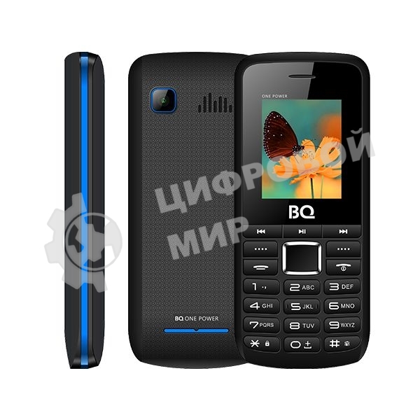 Мобильный телефон BQ 1846 One Power черный/синий