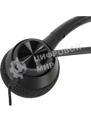 Гарнитура Plantronics EncorePro EP310 QD чёрный, проводная