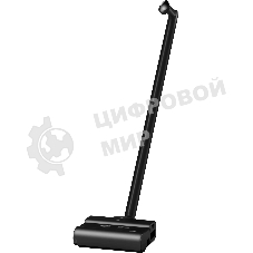 Пылесос вертикальный HIBERG STYLLE S черный, питание от аккумулятора/сети, 38 Вт, уборка сухая/влажная, пылесборник 0.45 л