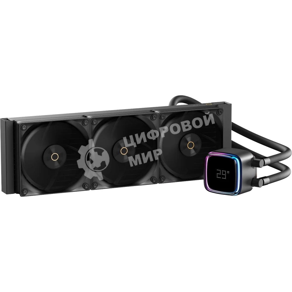 Система жидкостного охлаждения Ocypus Iota L36 BK ARGb черный 120мм алюминий+медь 2000rpm 29db 4-pin 300W