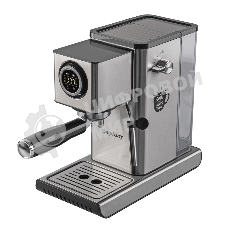 Кофеварка рожковая Endever Costa-1090 стальной, исп. кофе - молотый, 1,2 л, 1400 Вт, 15 бар