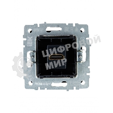 Розетка HDMI IEK BRITE РHDMI-0-БрЧ черный