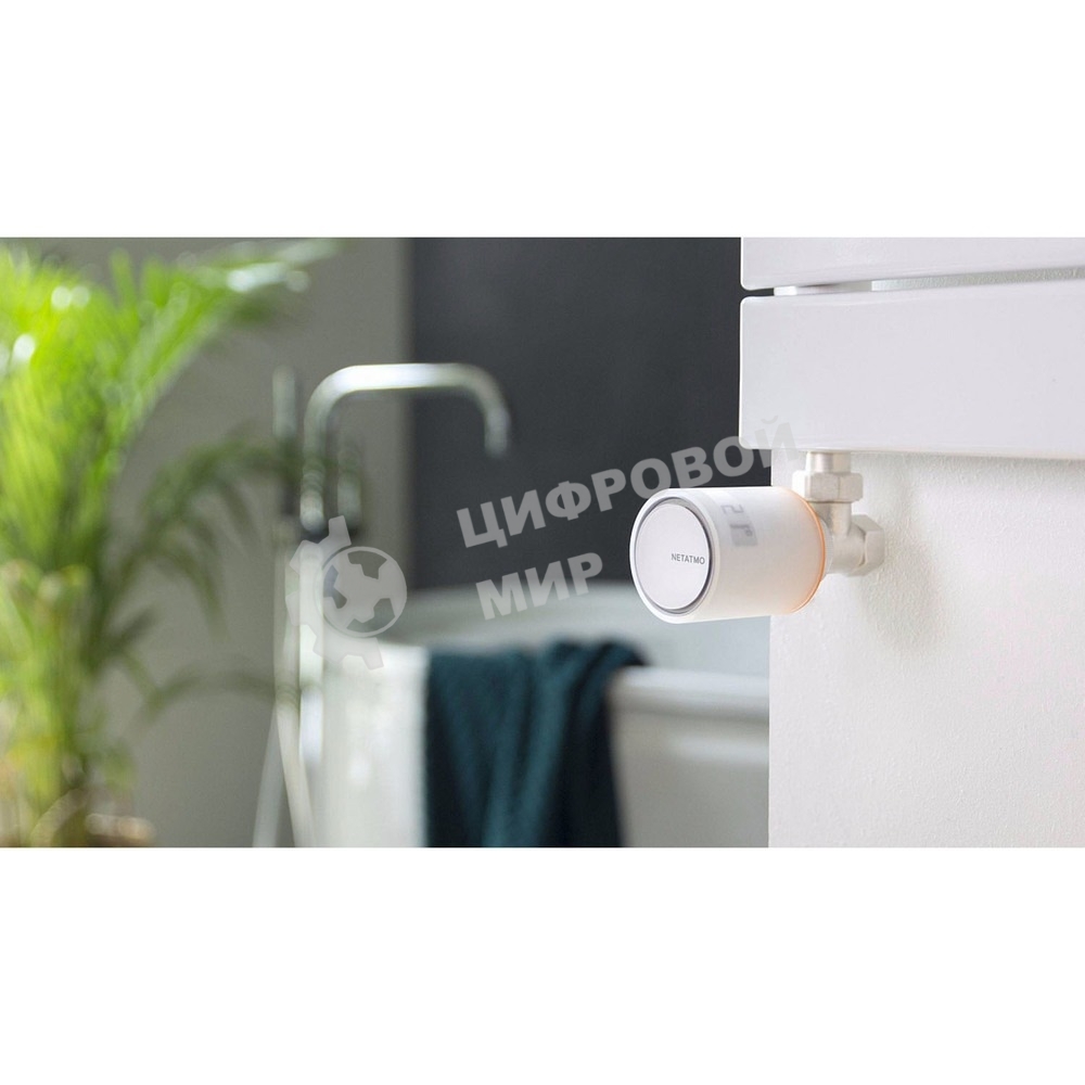 Доп. термоголовка NAV-EN NETATMO Дополнительная умная термоголовка для радиатора отопления.