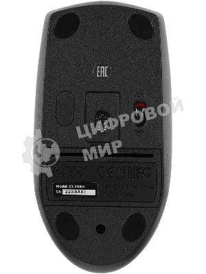 Мышь беспроводная A4Tech G3-330NS черный, 1200 dpi, радиоканал, USB, кнопки - 3