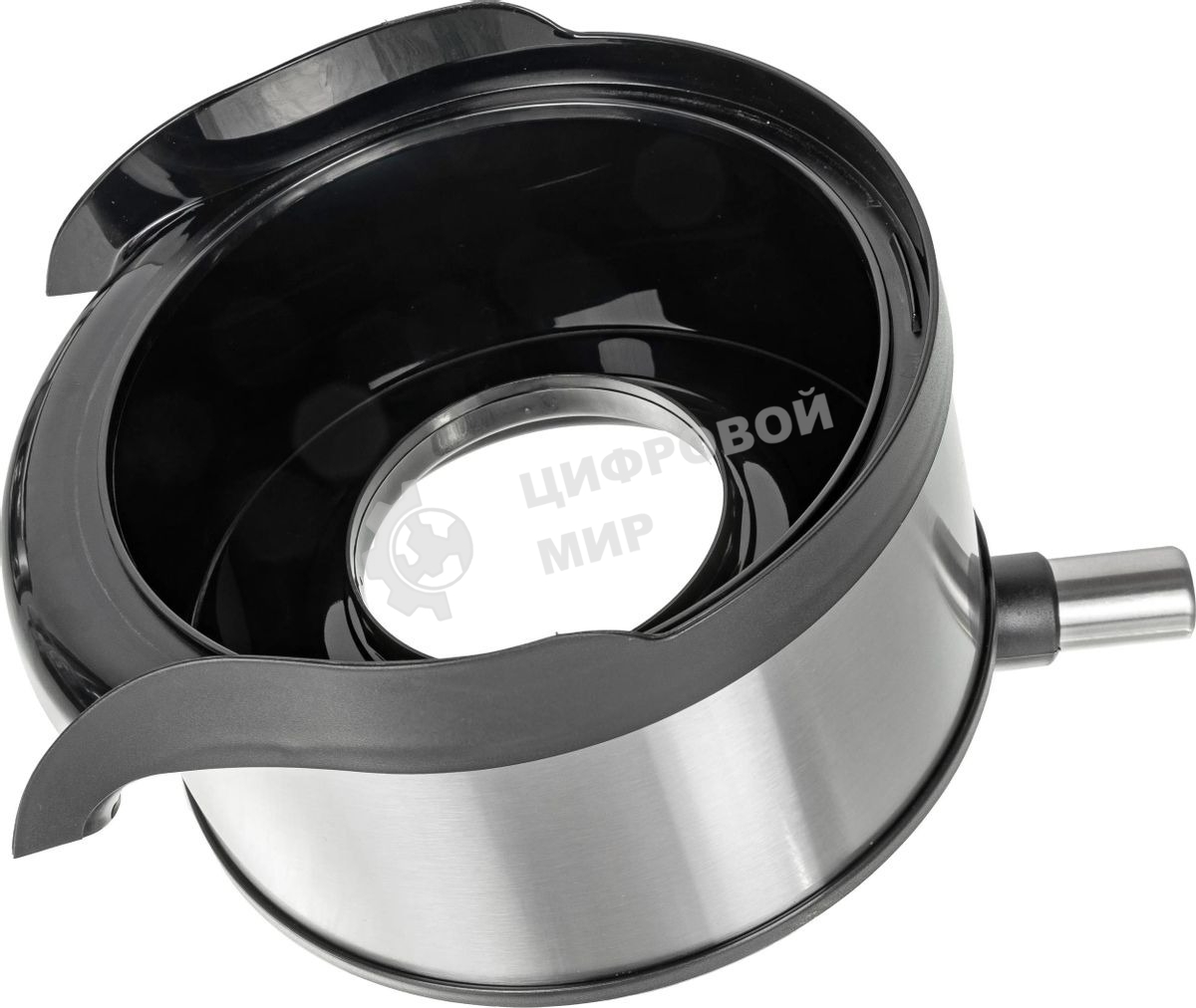 Кухонный комбайн Kitfort KT-1395 800Вт серебристый/черный