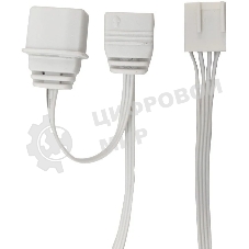 Вентилятор в корпус ALSEYE N12-W FAN 120mm, 700~1800rpm, 25.98~64.46CFM, 17.4~34.8dBA, PWM, WHITE, RTL