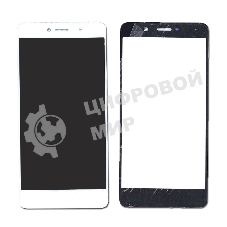 Стекло для Huawei Honor 6X/GR5 2017 белое