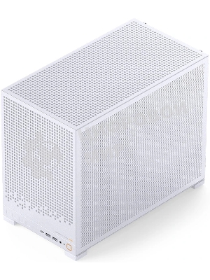 Корпус без блока питания Case JONSBO D32 PRO, Mini-Tower, TG, no fan, 2xUSB-A 3.2 + 1xUSB-C 3.2, mATX, mDTX, mITX White