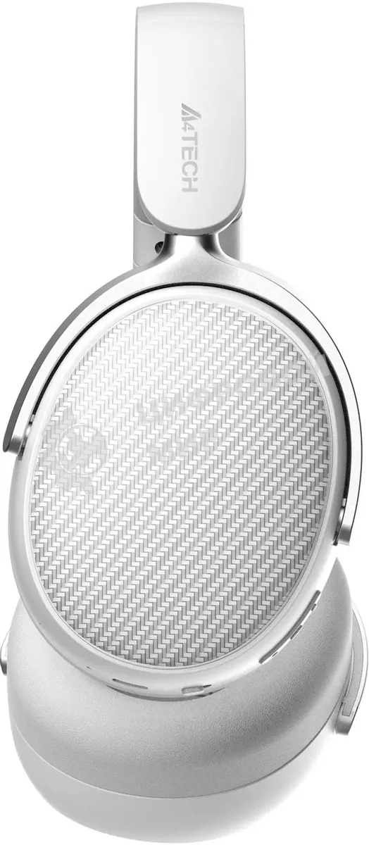 Беспроводные/проводные наушники A4Tech Bloody BH350C белый, полноформатные, Bluetooth + проводной