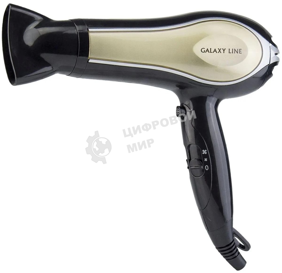 Фен Galaxy GL 4316 (2200Вт, 2 скорости, 3 температурных режима, функция 