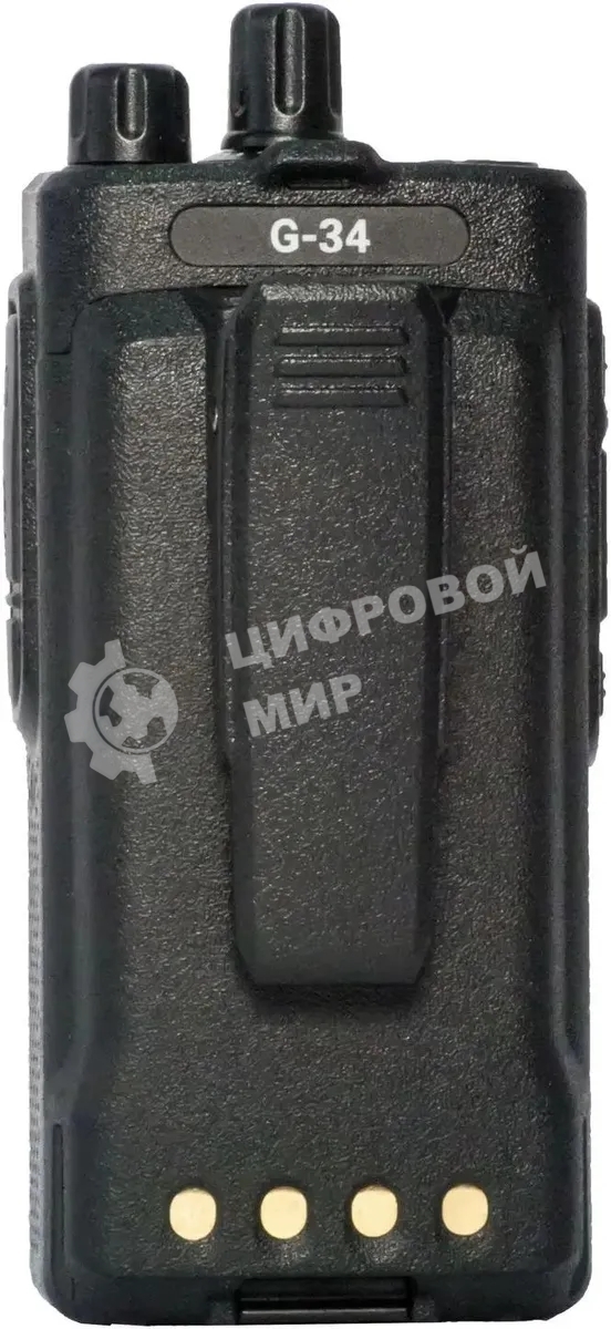 Рация Грифон G-34 16кан. до 15.20км компл.:1шт аккум. черный (FN61003)