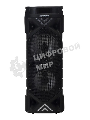 Минисистема Hyundai H-MC180 черный 80Вт/FM/USB/BT/SD/MMC
