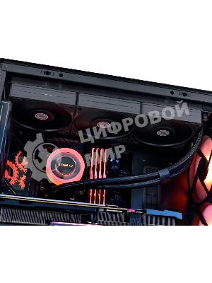 Система жидкостного охлаждения Lian Li GA II Lite 360 Performance Black, 360 мм, 3x120 мм, 200-2500 об/мин, 29.8 дБ, 4-pin PWM, без подсветки, черный