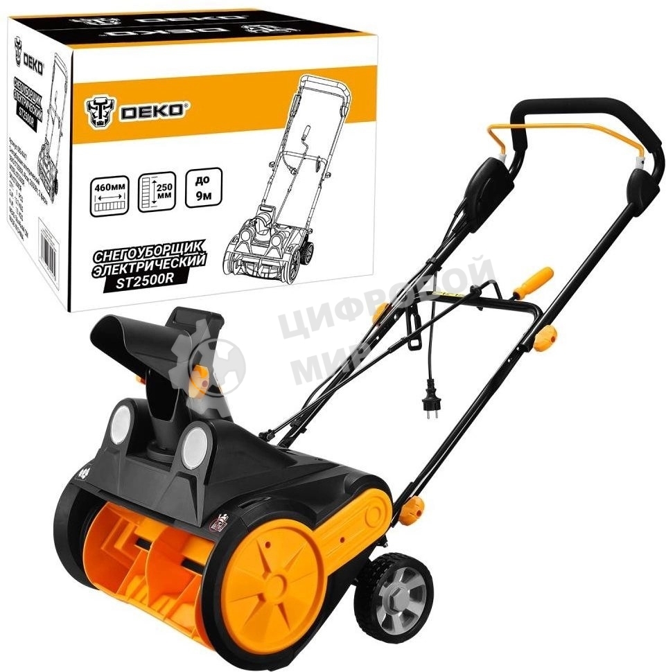 Снегоуборщик электрический Deko SnowLine ST2500R 2.5кВт