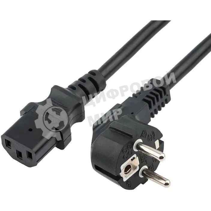 Шнур питания NTSS NTSS-PC13771 C13-Schuko проводник.:3x0.75мм2 1.8м 220/250В 10А белый