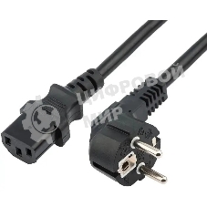 Шнур питания NTSS NTSS-PC13771 C13-Schuko проводник.:3x0.75мм2 1.8м 220/250В 10А белый
