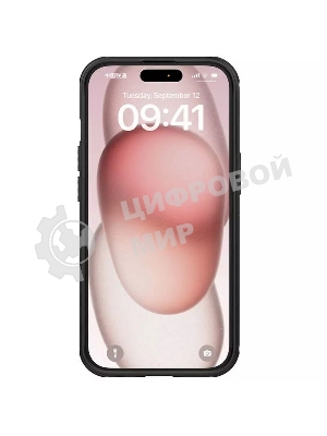 Чехол Super Frosted Shield Pro, черный, (AP IP15 Pro)