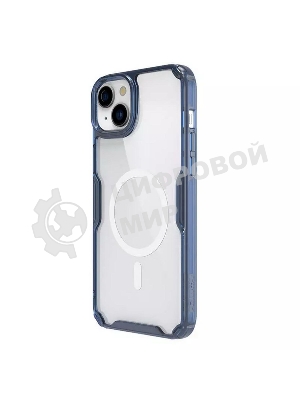 Чехол Nature TPU Pro Magnetic Case, синий, (AP IP15 Plus)