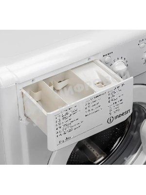 Стиральная машина Indesit IWSC 6105 белый, загрузка фронтальная 6 кг, 1000 об/мин., класс: А