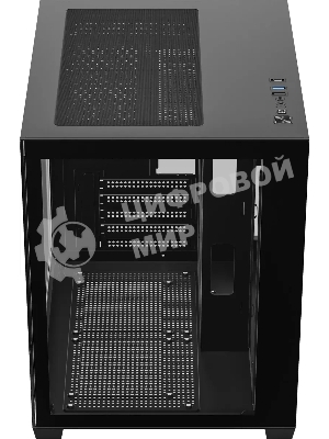 Компьютерный корпус Accord ACC-ZMS03B черный без БП mATX 3x120мм 1xUSB2.0 1xUSB3.0 1xUSB3.1 audio