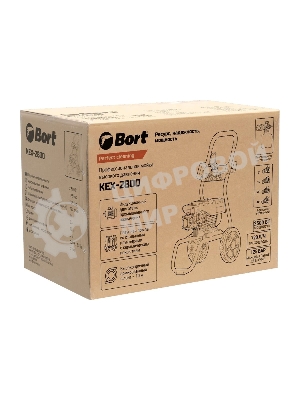 Мойка высокого давления Bort KEX-2800 2500 Вт, максимальное давление 125 бар, рабочее давление 105 бар, 12 л/мин, 23 кг, набор аксессуаров 10шт