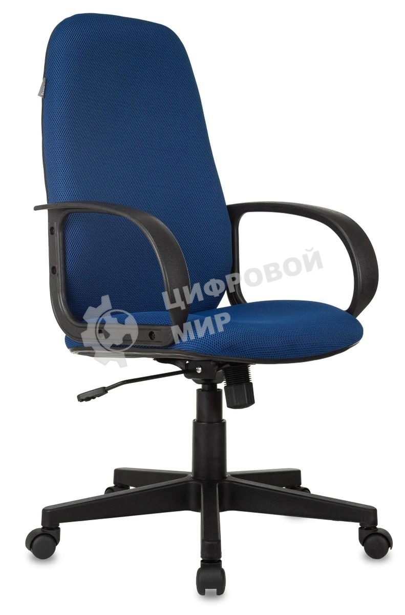 Кресло руководителя Бюрократ CH-808AXSN/TW-10 синий TW-10