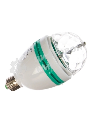 Лампа светодиодная ОНЛАЙТ 61120 OLL-DISCO-3-230-RGB-E27